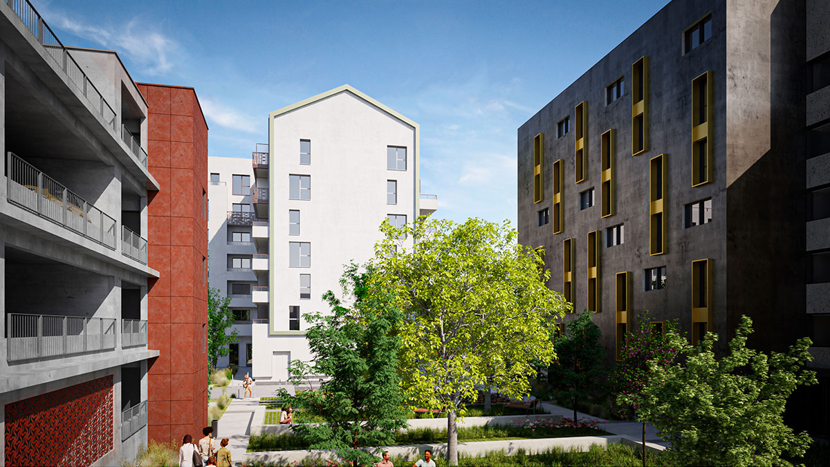 In Situ Architecture, Culture(s) & Ville - Les Villes Dorées - Saint-Brieuc (22) - Maîtrise d'œuvre urbaine & architecturale